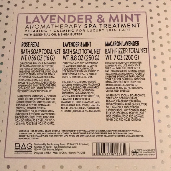 SPA TRAVEL SET - Picture 3 of 5